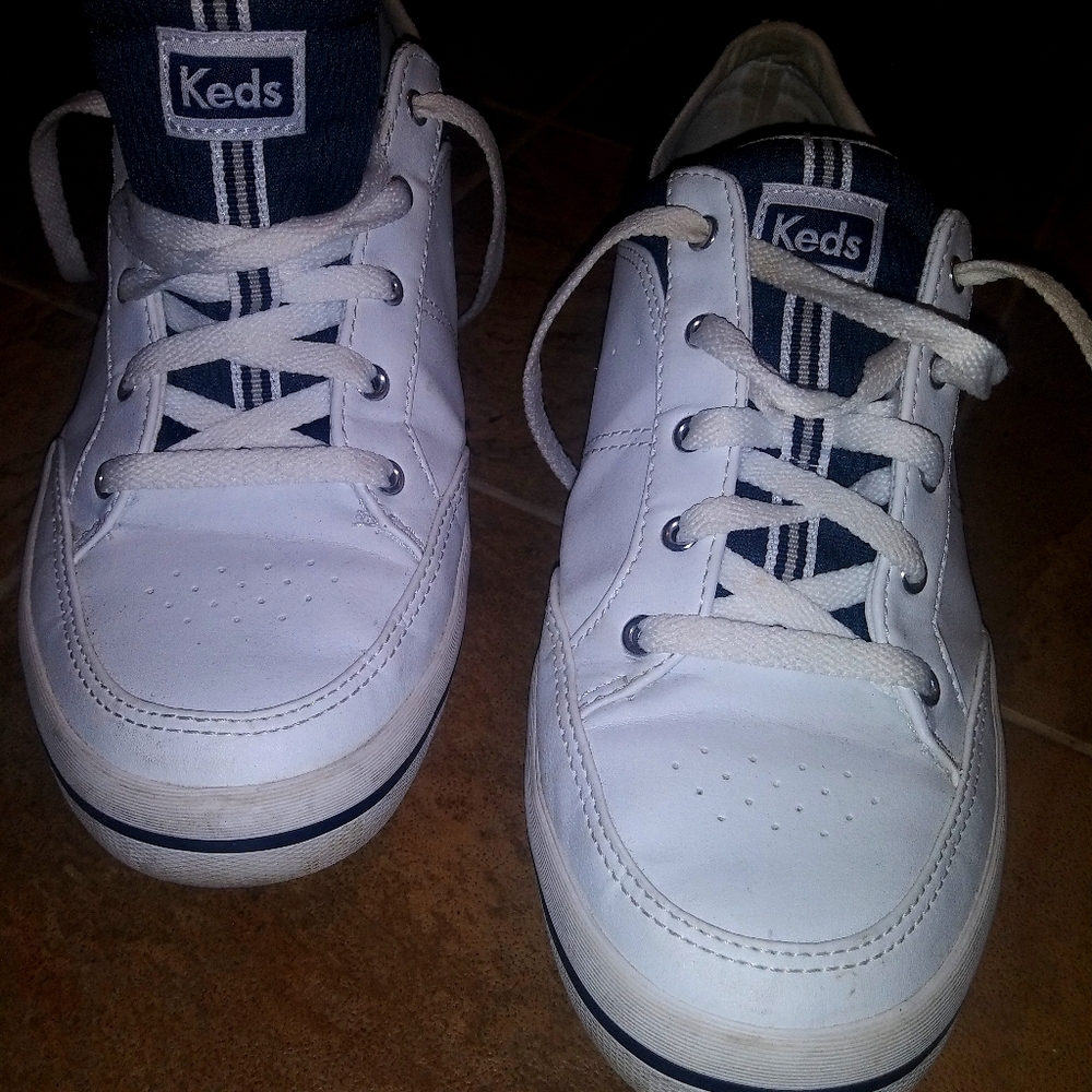 White Womena Keds